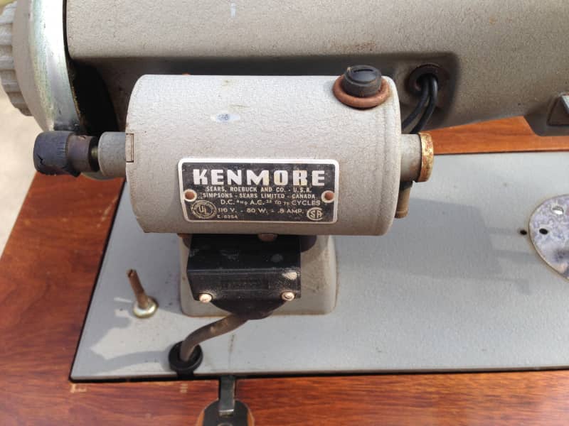Vintage 1950 S Kenmore Sewing Machine Cabinet Apartment