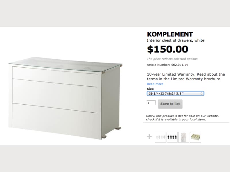Komplement Interior Dresser Drawers For Ikea Pax Apartment