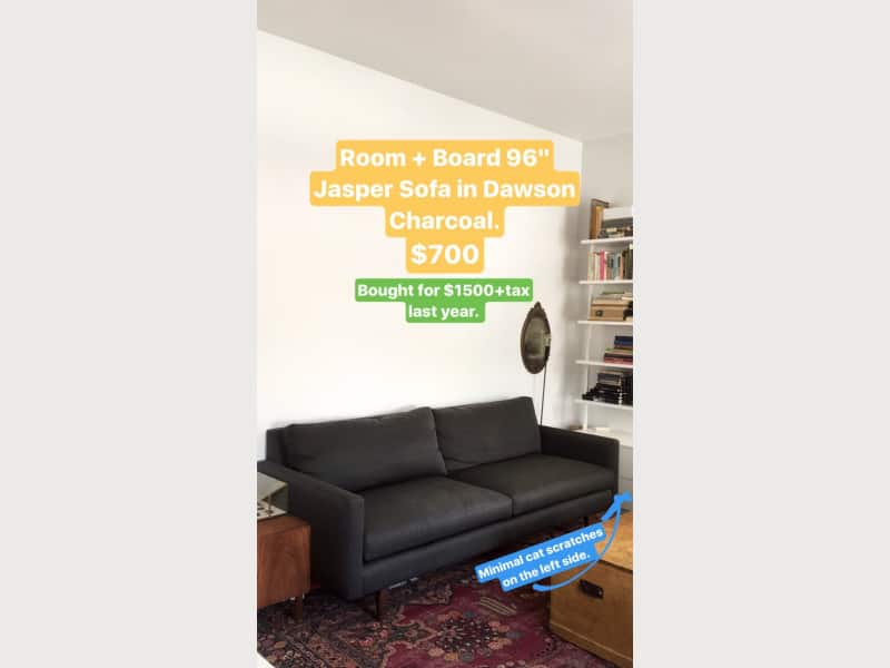 Room Board Jasper Sofa 86 Apartment Therapy S Bazaar