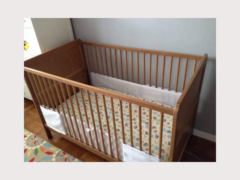 leksvik ikea crib