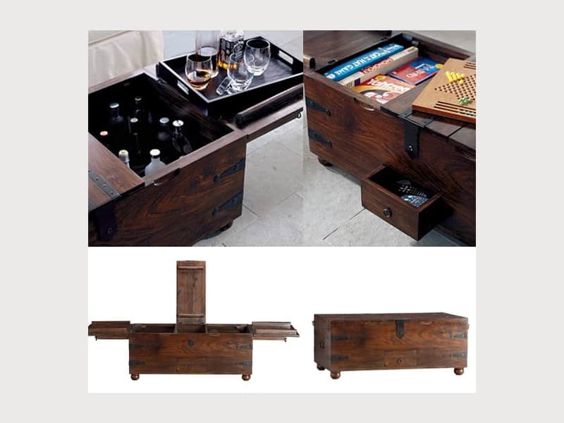 Crate Barrel Taka Trunk Coffee Table Apartment Therapy S Bazaar,Mesa Decoracion De Cumpleanos Blanco Negro Y Dorado