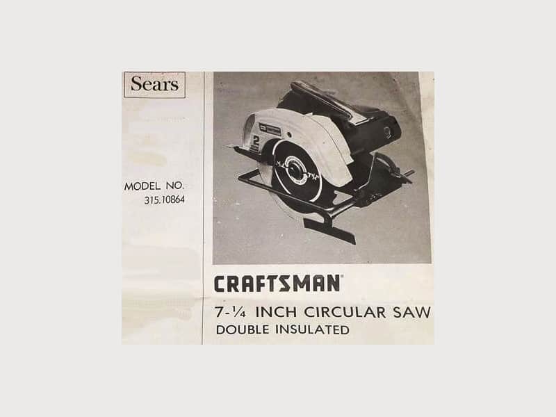 Tools Circular Saw Craftsman Corded 7 1 4 Apartment