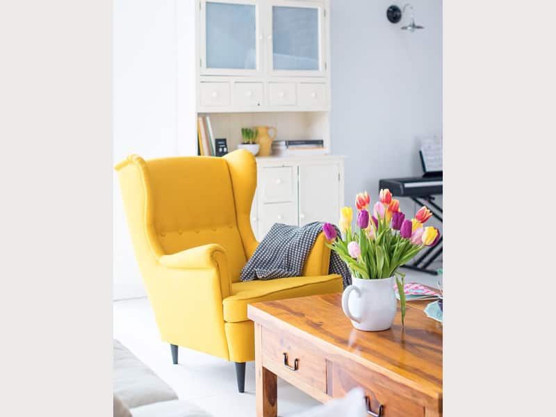 Ikea Strandmon Wing Chair (Skiftebo yellow) - Apartment Therapy's Bazaar.