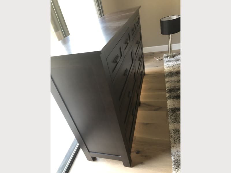 Bennett Dresser From Room And Board Apartment Therapy S Bazaar The board is waterproof, you can wipe it directly with a wet cloth.