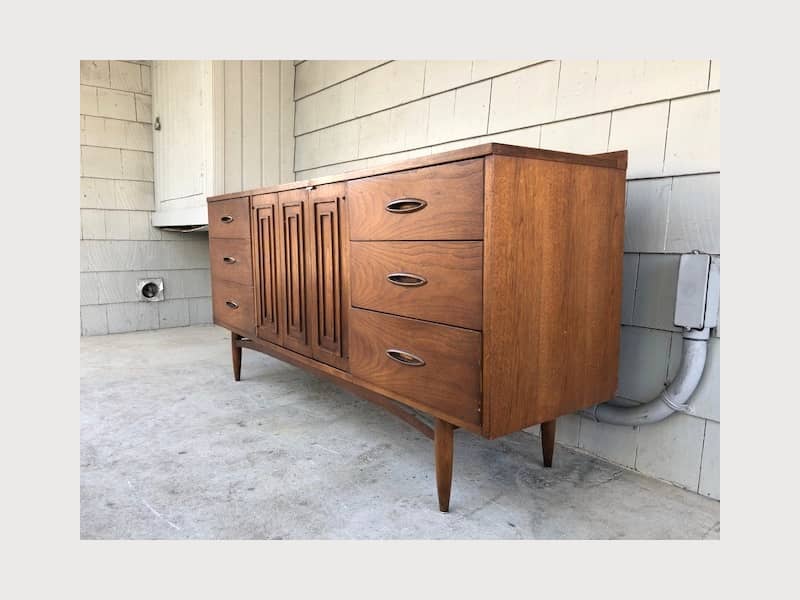 Midcentury Broyhill Sculptra Dresser Credenza Apartment