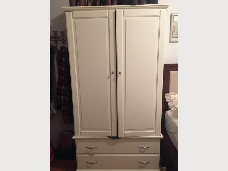 Ikea Birkeland Wardrobe White Apartment Therapy S Bazaar