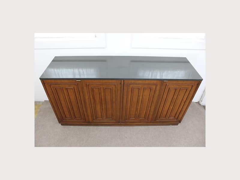 Mid Cent Modern Credenza Buffet Broyhill Sculptra Apartment