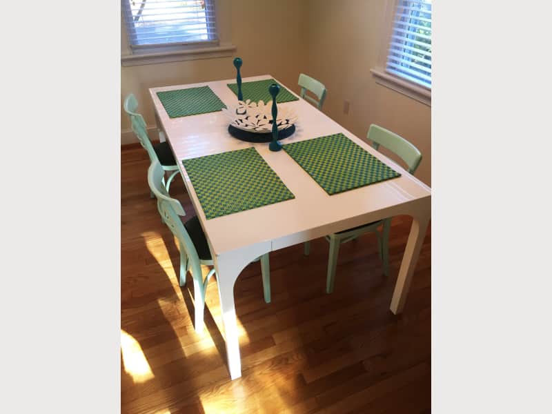 Cb2 Aqua Virgo Dining Table Seats Up To 8 Apartment Therapy S