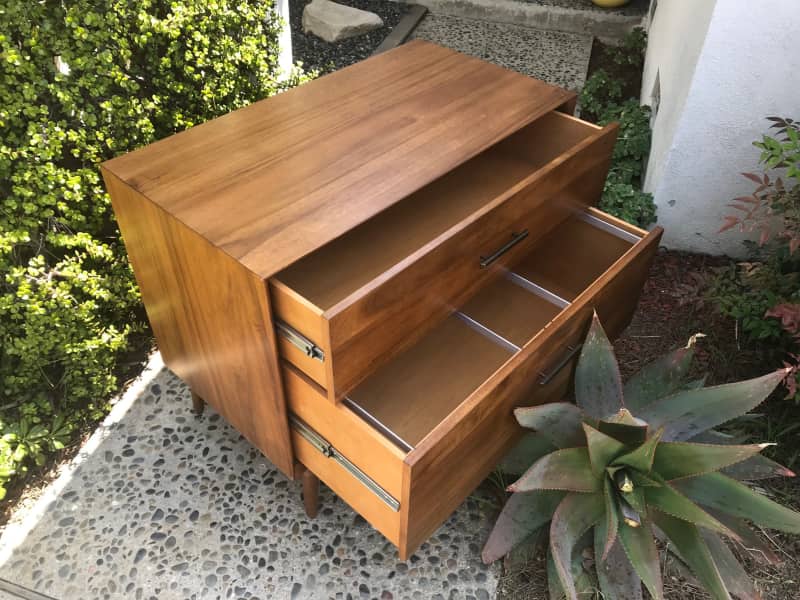 MID CENTURY Modern Style Filing Cabinet or Dresser ...