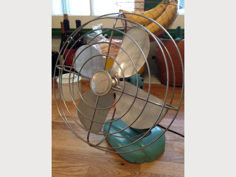 Vintage Eskimo Turquoise Fan Apartment Therapy S Bazaar