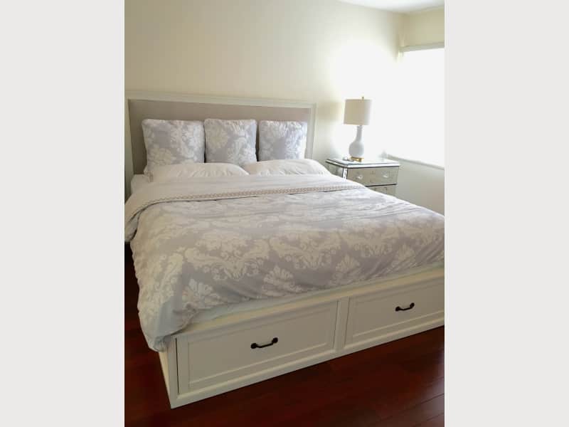 Pottery Barn Storage Platform Bed With Drawers Apartment