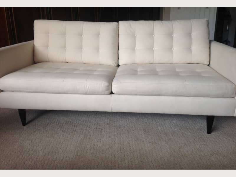 Crate And Barrel Mid Century Petrie Sofa Apartment Therapy S Bazaar