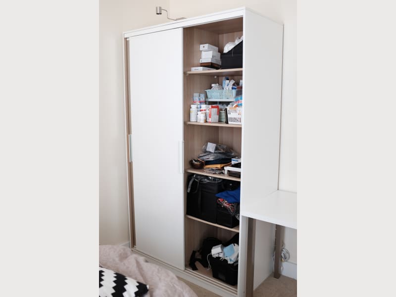 Morvik White Wardrobe Ikea Apartment Therapy S Bazaar