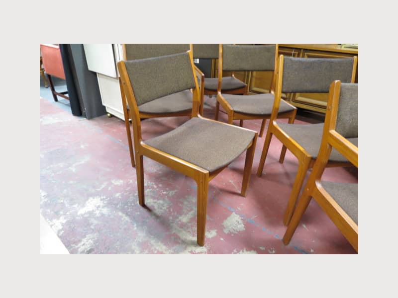Vintage Danish Modern Set Of 6 D Scan Chairs Sale Apartment Therapy S Bazaar