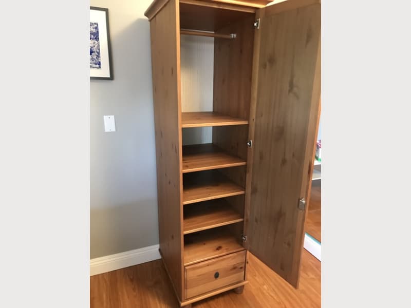 Ikea Leksvik Pine Linen Cupboard Apartment Therapy S Bazaar