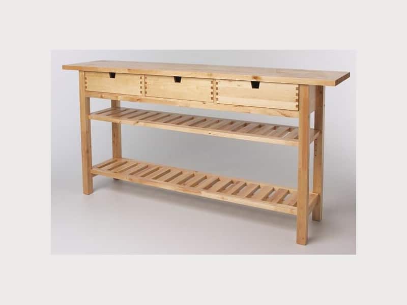 Ikea Norden 3 Drawer Sideboard Kitchen Island Apartment