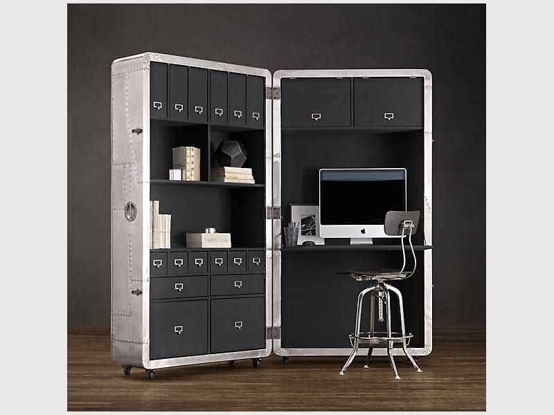 Restoration Hardware Blackhawk Secretary Desk Apartment