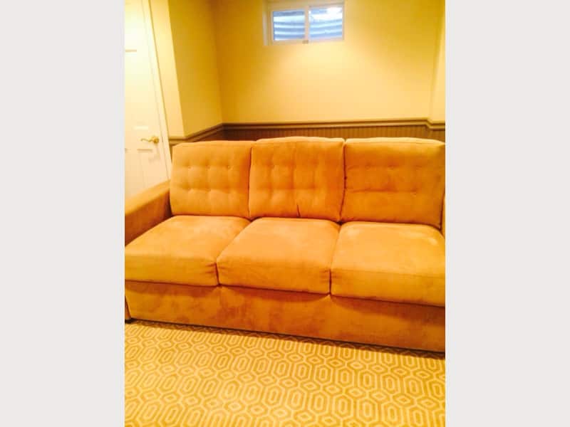 Crate Barrel Allerton Queen Plus Sleeper Sofa Apartment