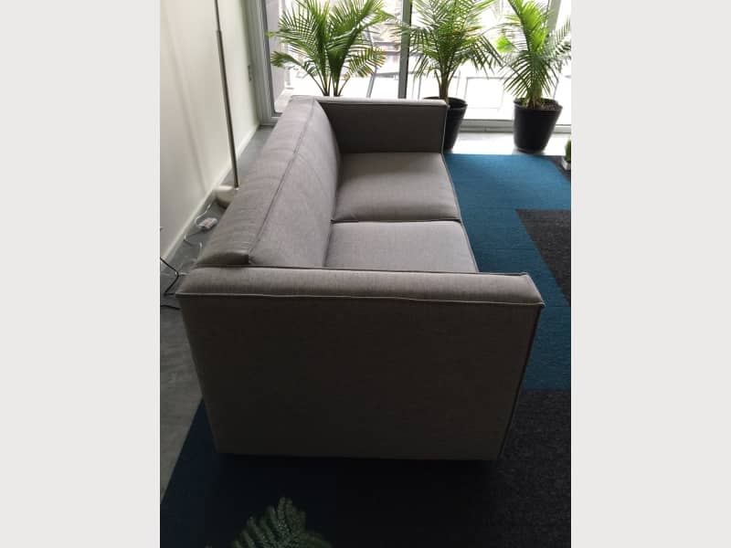 Cb2 Club Sofa Review - Cb2 S Upholstery Sale Includes A Velvet Sectional Among Other Luxe Investment Pieces - This sofa features two big and cozy cushions, velvet upholstery and a little flash of metal in the legs.