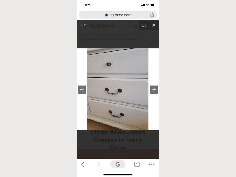 Ivory Dresser Apartment Therapy S Bazaar