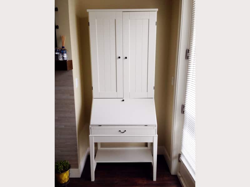 Ikea Alve Secretary Desk And Hutch Apartment Therapy S Bazaar