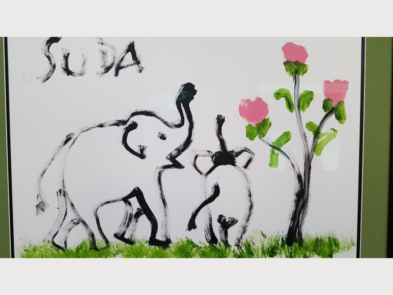 Suda The Elephant Painting Apartment Therapy S Bazaar