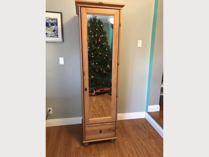 Ikea Leksvik Pine Linen Cupboard Apartment Therapy S Bazaar