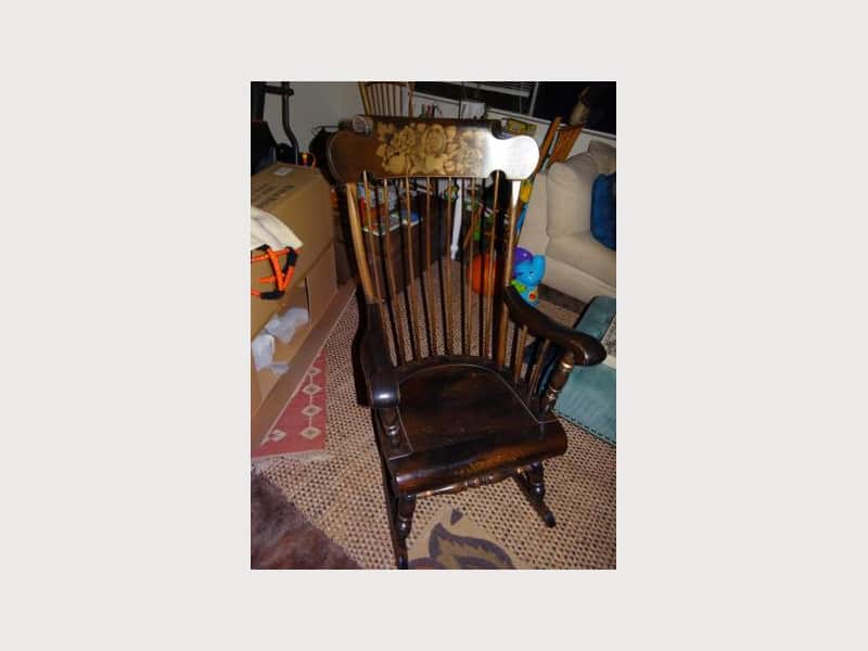 Vintage Ethan Allen Barnstable Rocking Chair Apartment Therapy S Bazaar