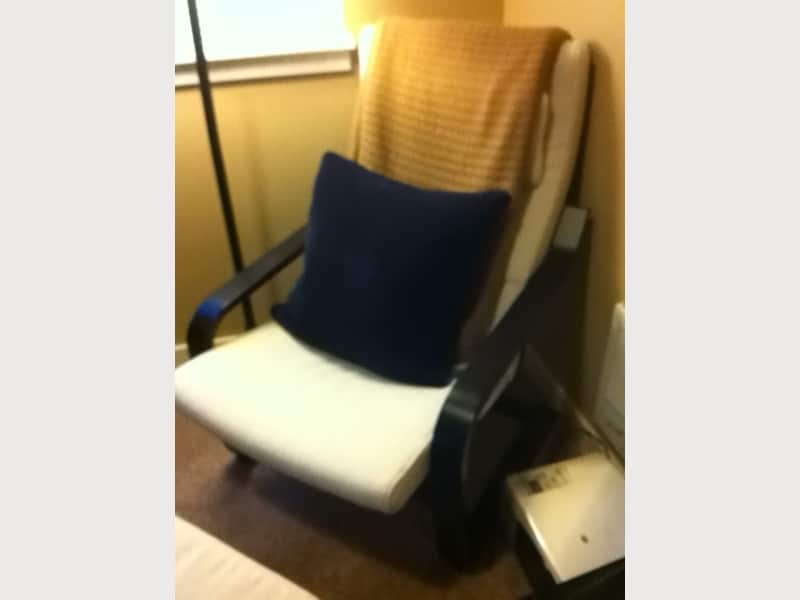 Ikea Poang Chair And Foot Rest Apartment Therapy S Bazaar