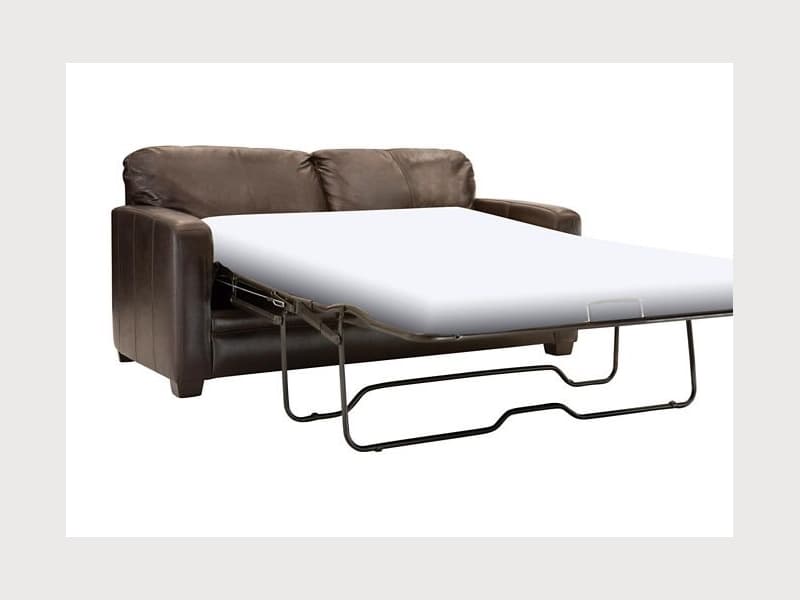 Raymour Flanigan Trent Leather Queen Sleeper Sof Apartment