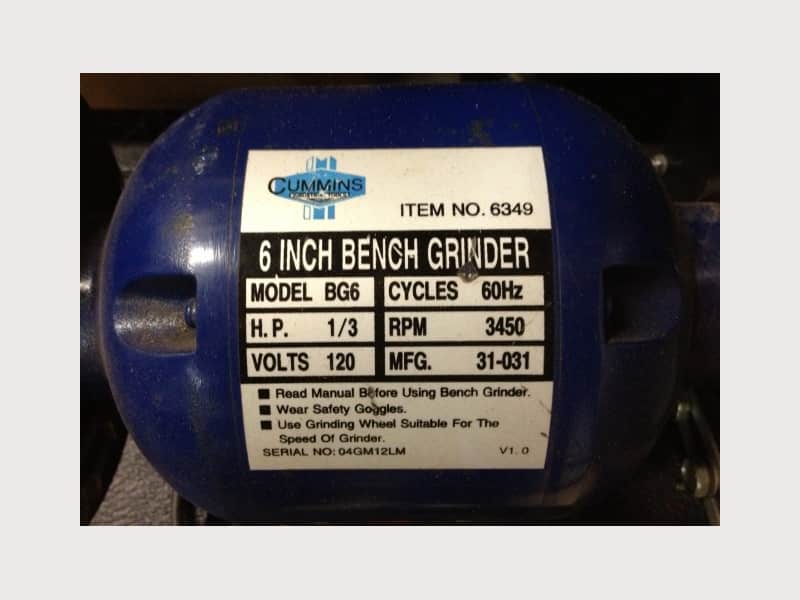 Tools Bench Grinder 6 Inch Apartment Therapy S Bazaar