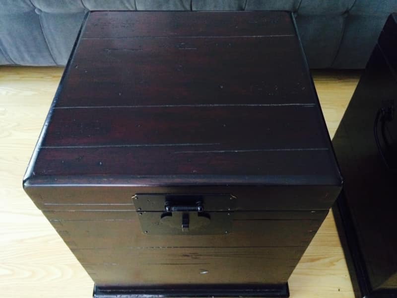 Pair Of Pottery Barn Emmett Cubes Apartment Therapy S Bazaar