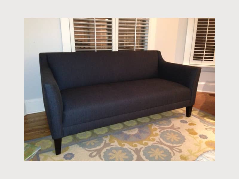 Crate And Barrel Margot Sofa In Midnight Apartment Therapy S