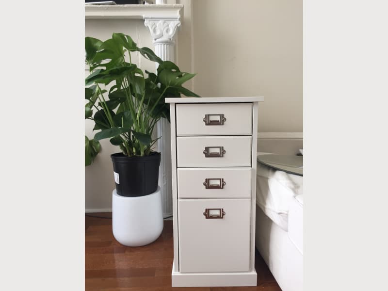 Klimpen Drawer Unit White Ikea - Apartment Therapy's Bazaar.