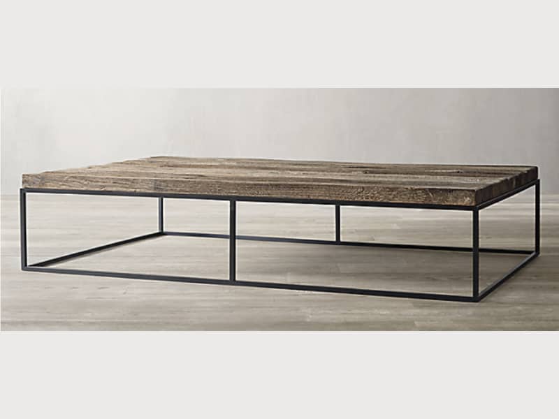 Reclaimed Rustic Oak Coffee Table Apartment Therapy S Bazaar