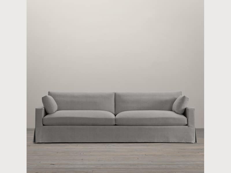 Restoration Hardware Belgian Track Arm Sofa Apartment Therapy S
