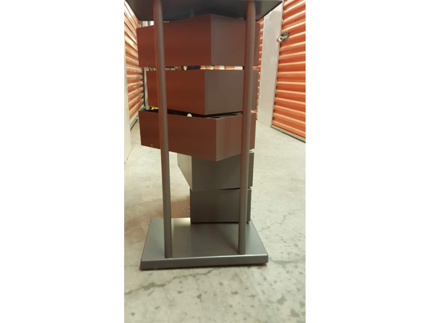 Metal 5-Bin Storage Tower - Anthracite - Apartment Therapy's Bazaar.