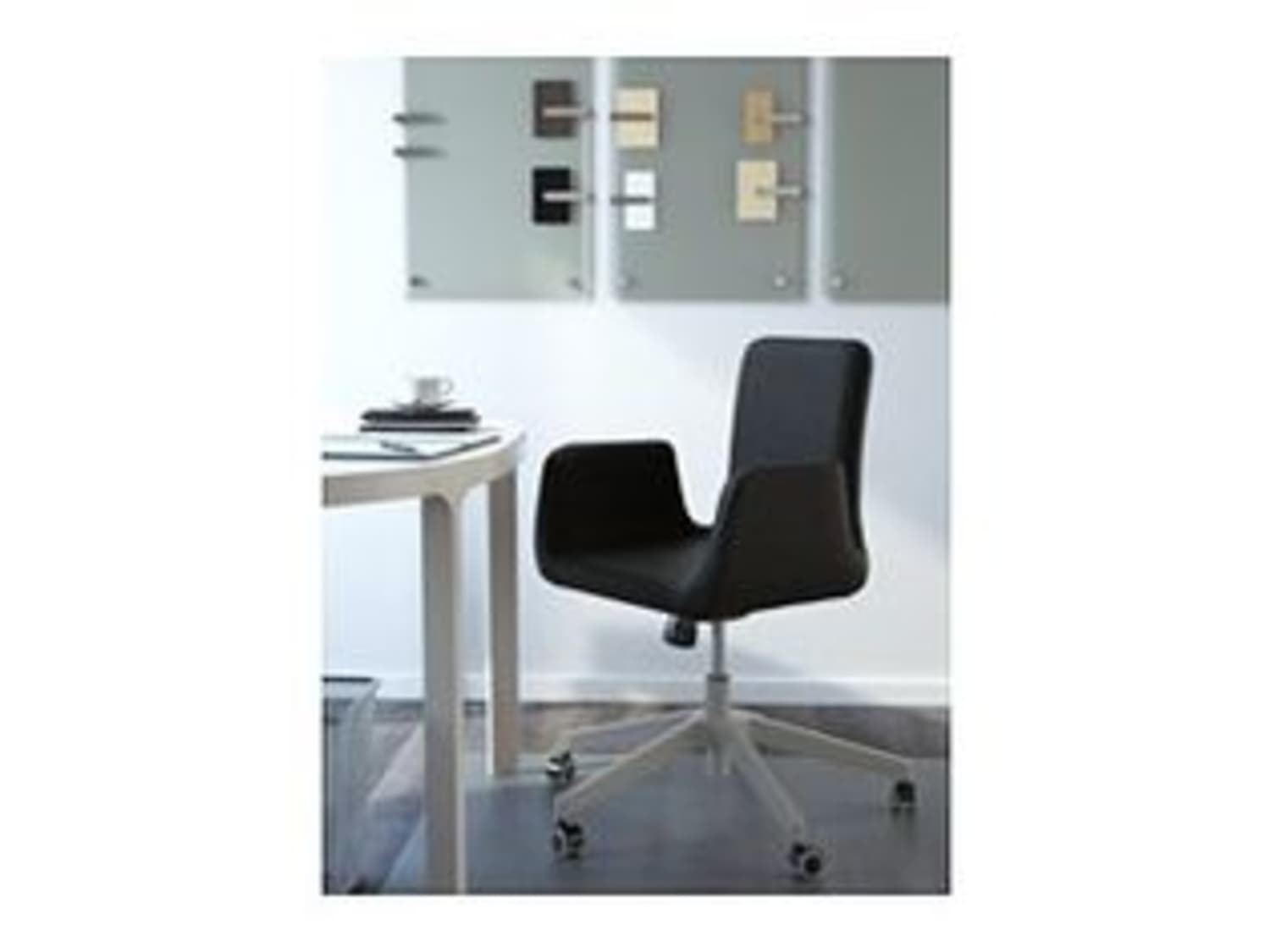 Black Patrik Swivel Chair Apartment Therapy S Bazaar
