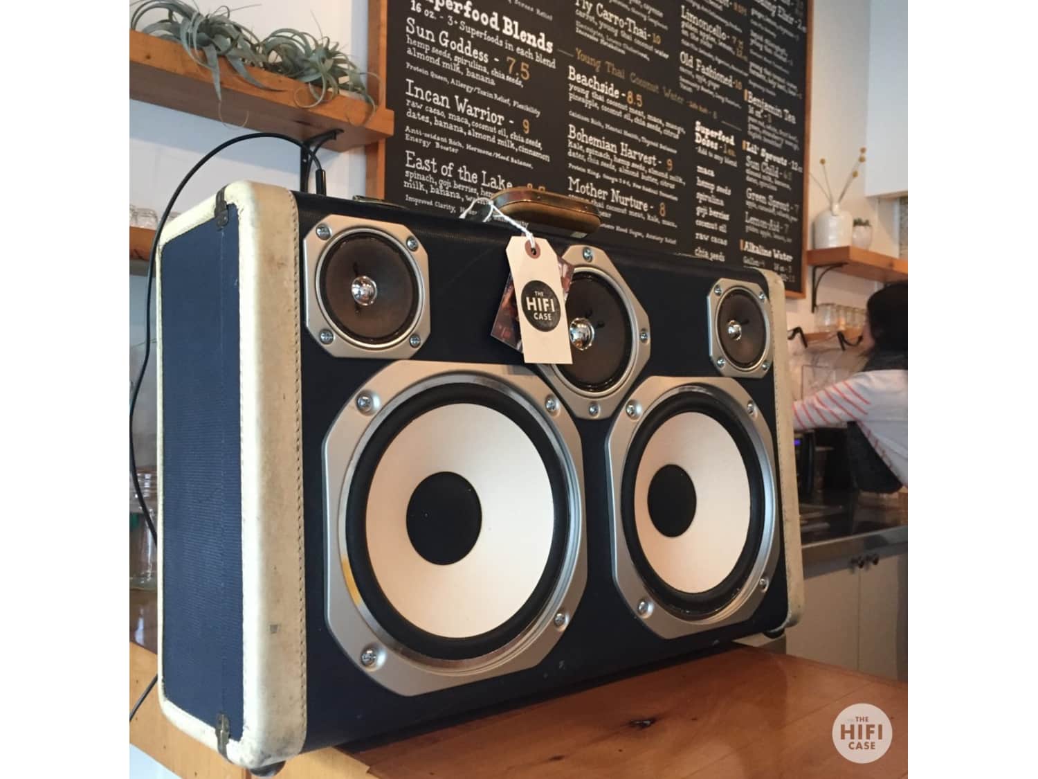 Vintage Suitcase Speaker Boombox Hifi Case Apartment Therapy S Bazaar
