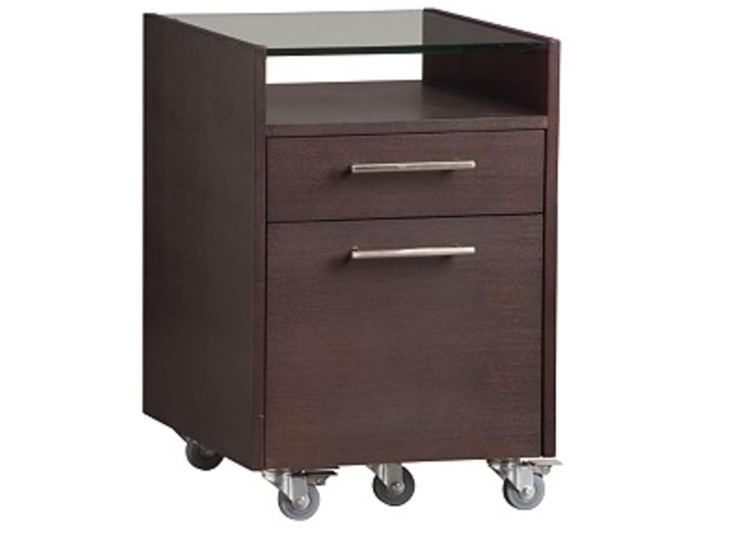 Crate Barrel Walker Desk Incl File Cabinet Apartment