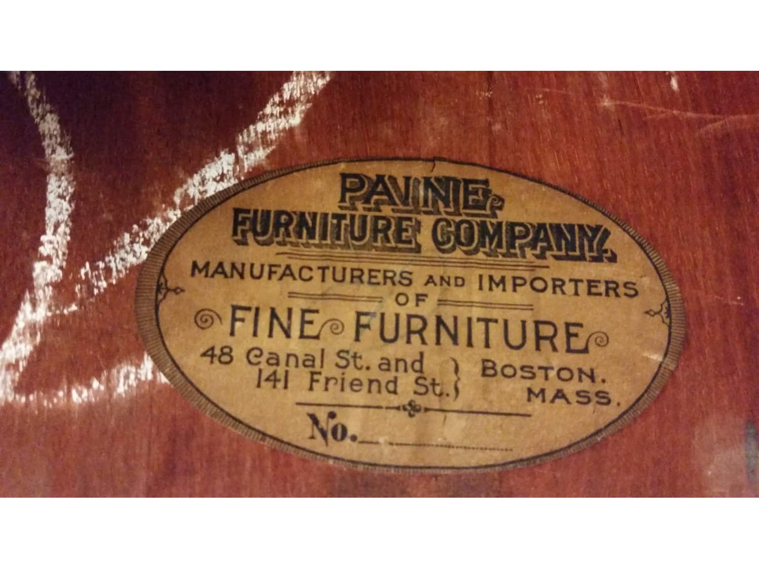 Antique Paine Furniture Company Rocking Chair Apartment