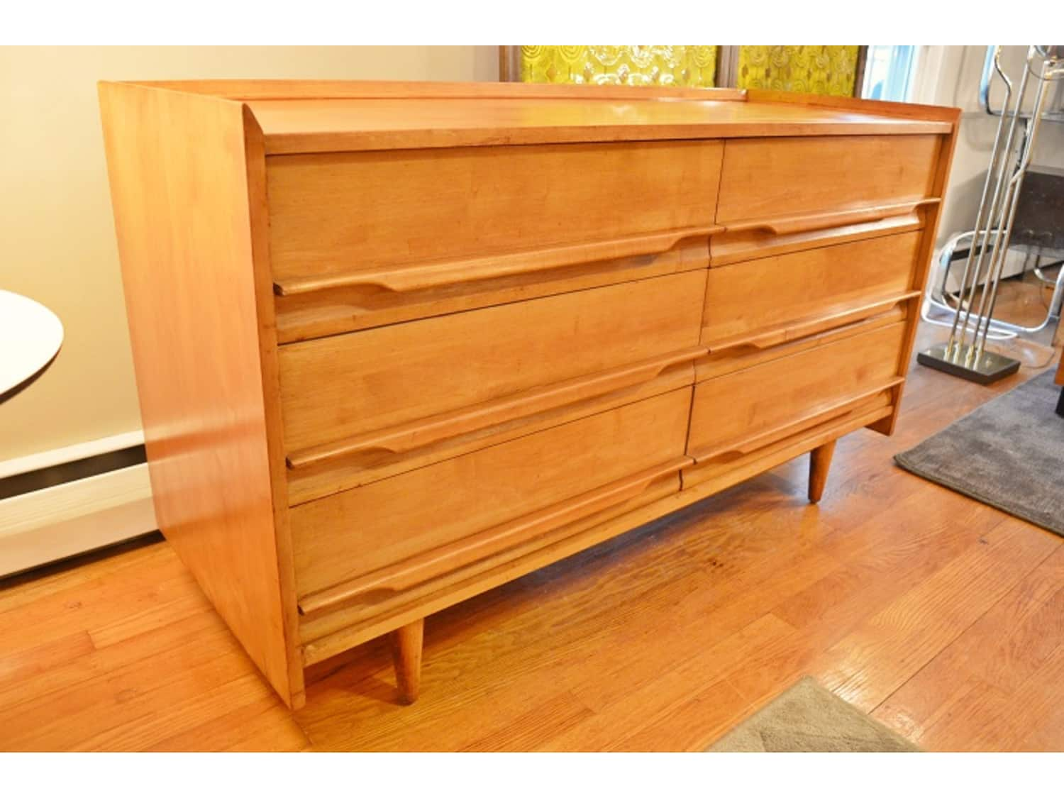 rare mid century daish style crawford dresser - apartment