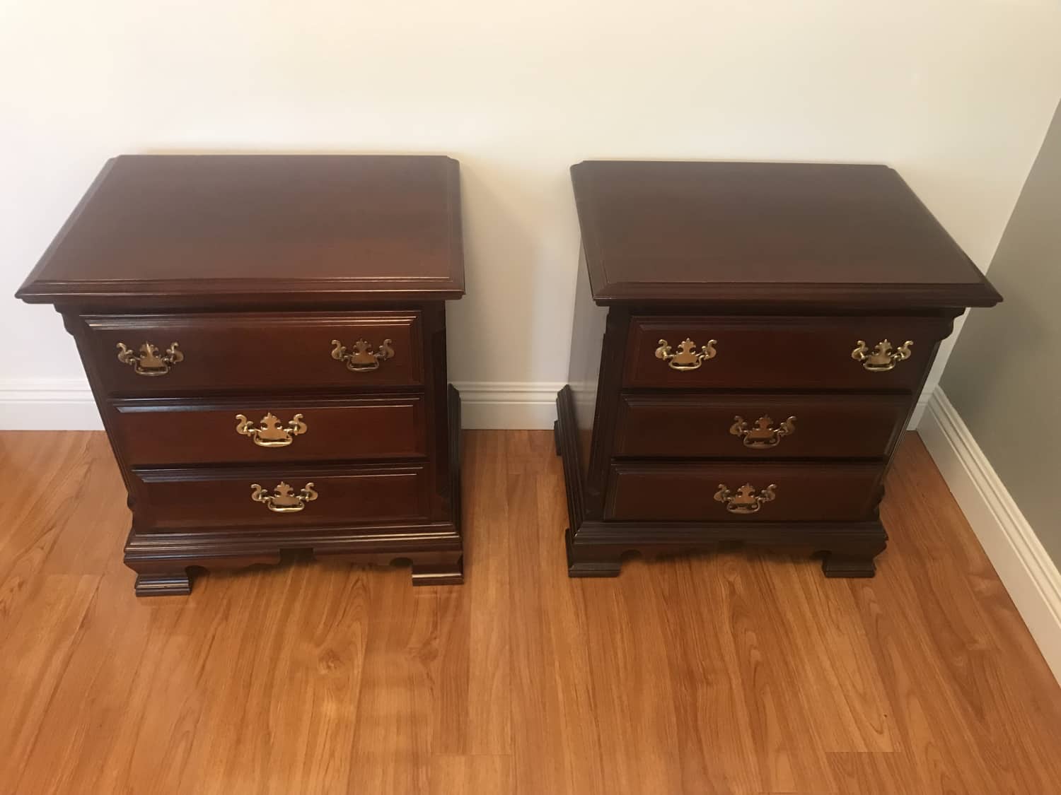 2 Cherry Nightstands By Sumter Cabinet Co Apartment Therapy S