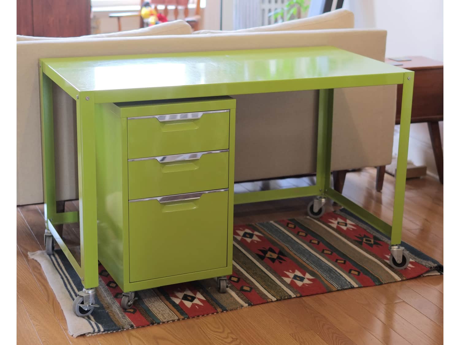Cb2 Go Cart Desk And Filing Cabinet Apartment Therapy S Bazaar