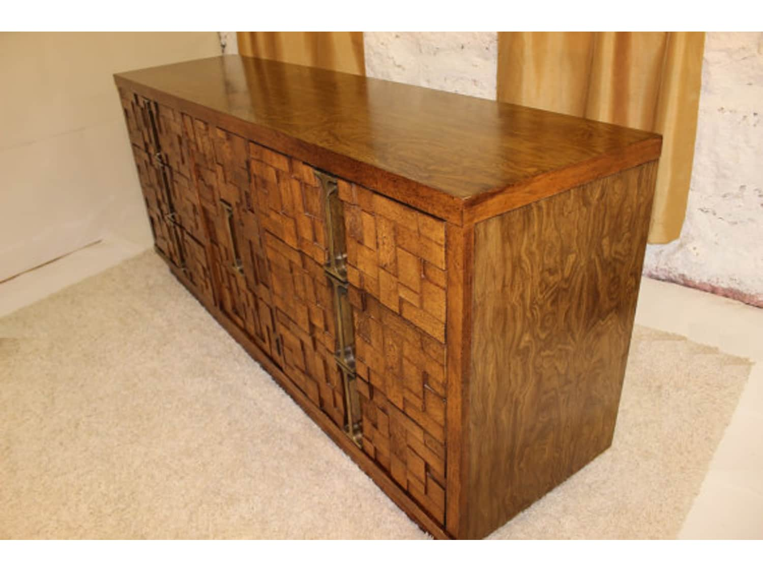 Mid Century Modern Burlington Dresser Credenza Apartment