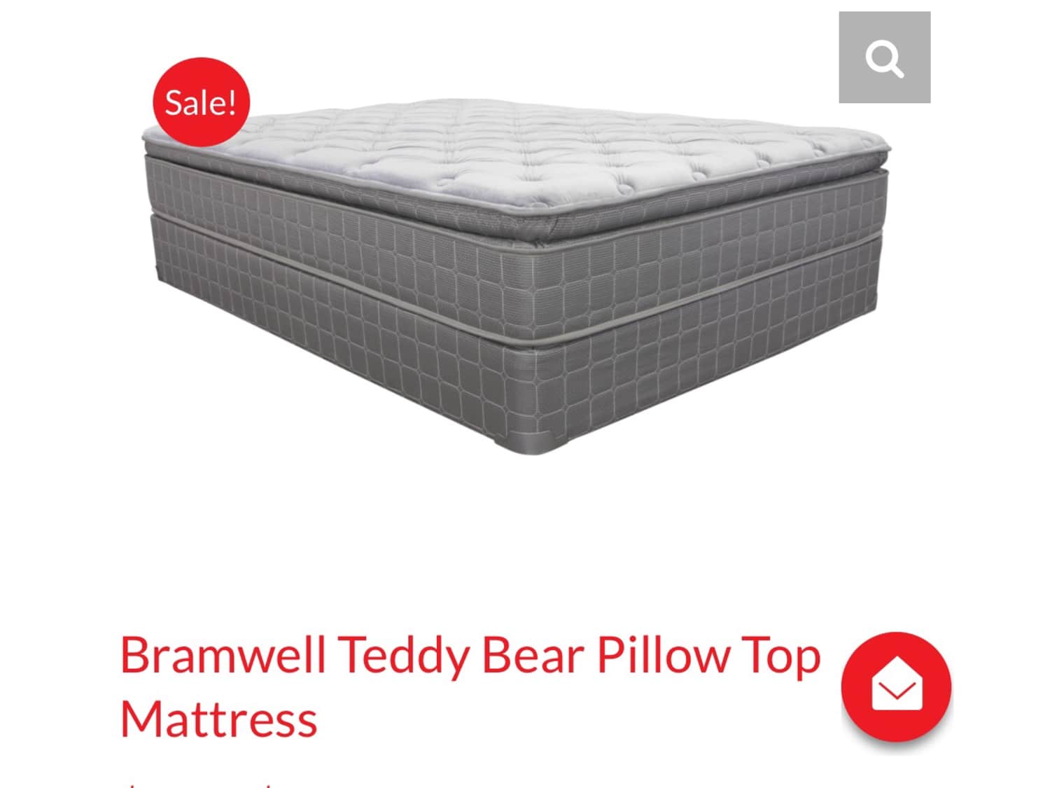 Bramwell Teddy Bear Pillow Top Queen Apartment Therapy S Bazaar