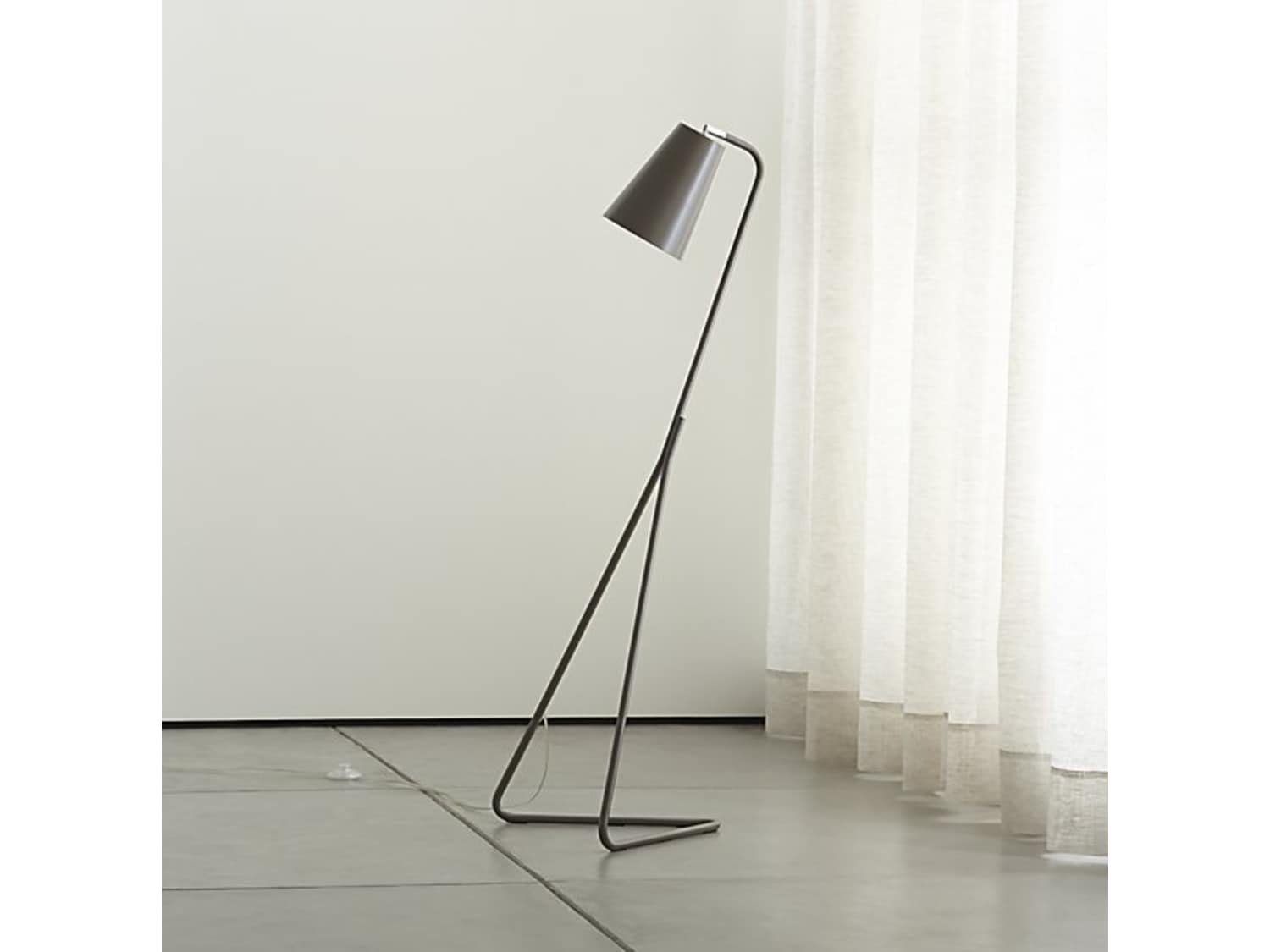 Mick Brindle Floor Lamp From Crate Barrel Apartment Therapy S