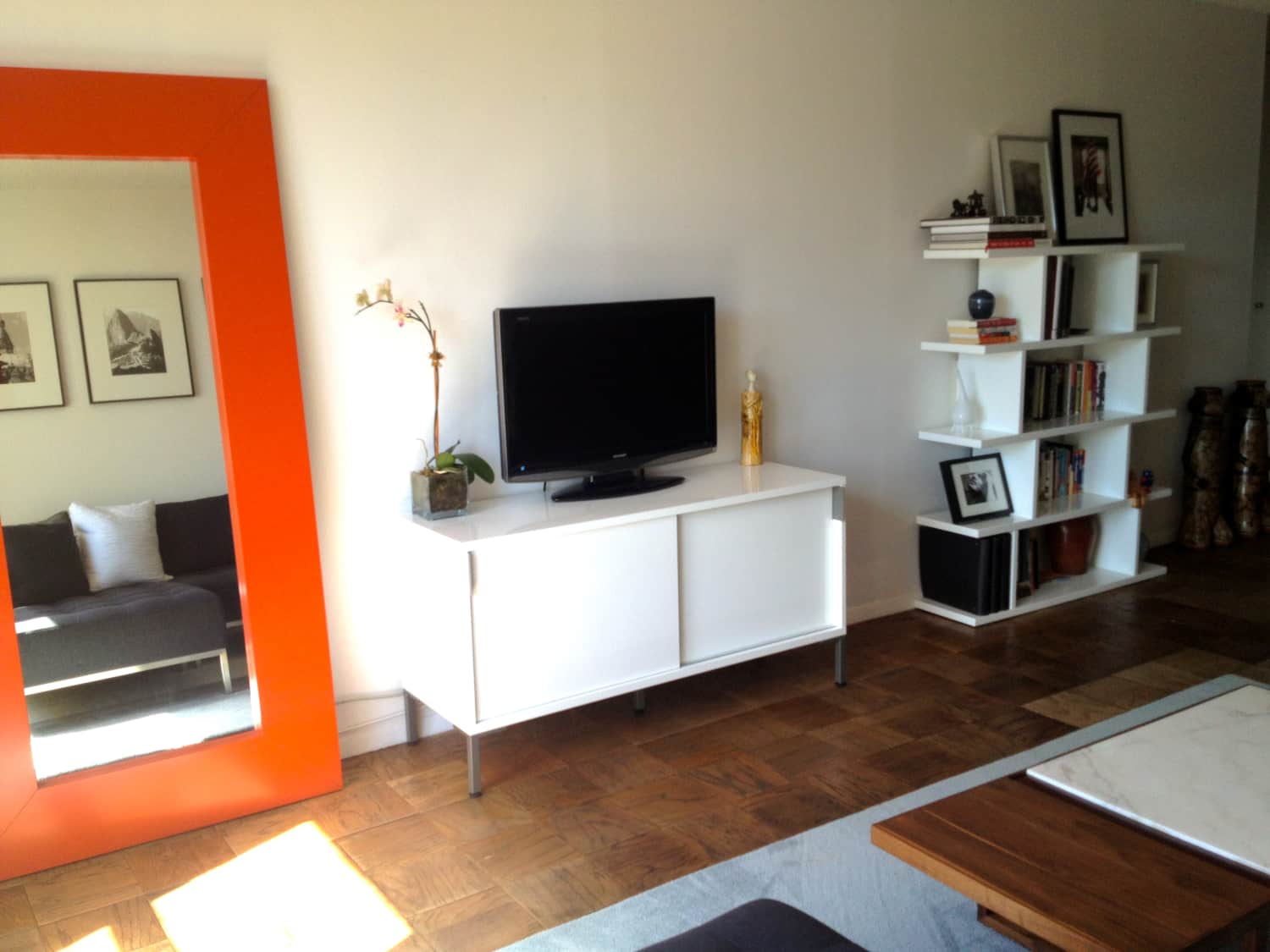 Cb2 3 14 White Bookcase Apartment Therapy S Bazaar