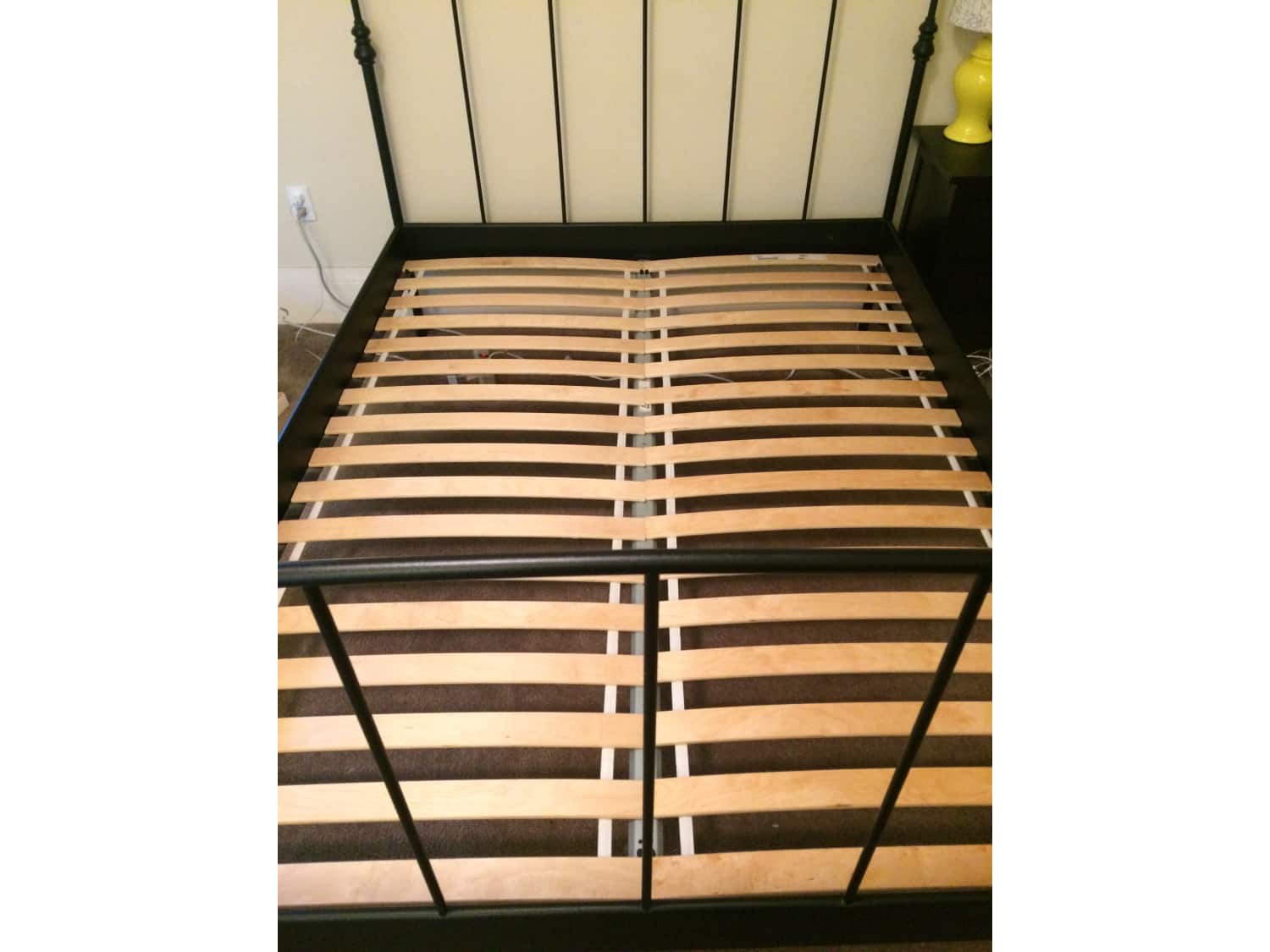 Ikea Lillesand Queen Bedframe Slats And Mid Beam Apartment Therapy S Bazaar Shop for bed frames in bed frames & box springs. ikea