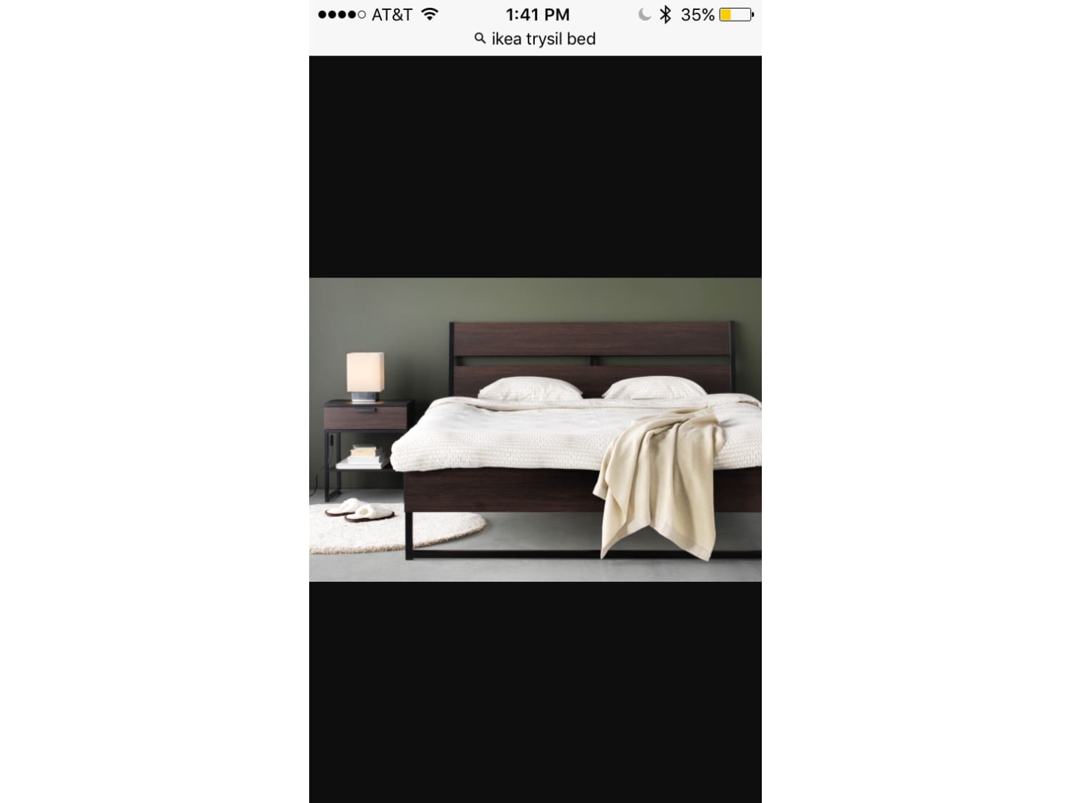 Ikea Trysil Bed Frame And Slats Full Size Apartment Therapy S Bazaar